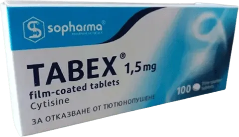 Tabex Original Sopharma Product - Official Box
